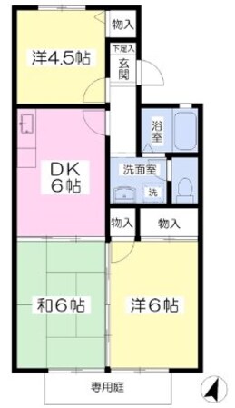 光の森駅 徒歩22分 1階の物件間取画像